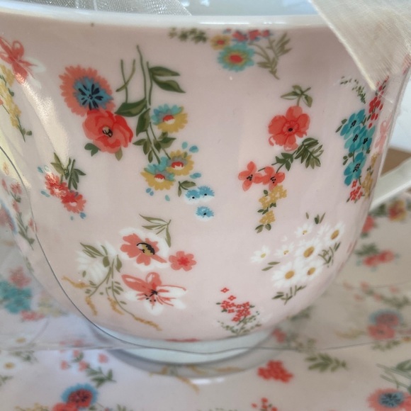 NWT Ashley Grace Collection Teacup and Saucer Set - Picture 2 of 6